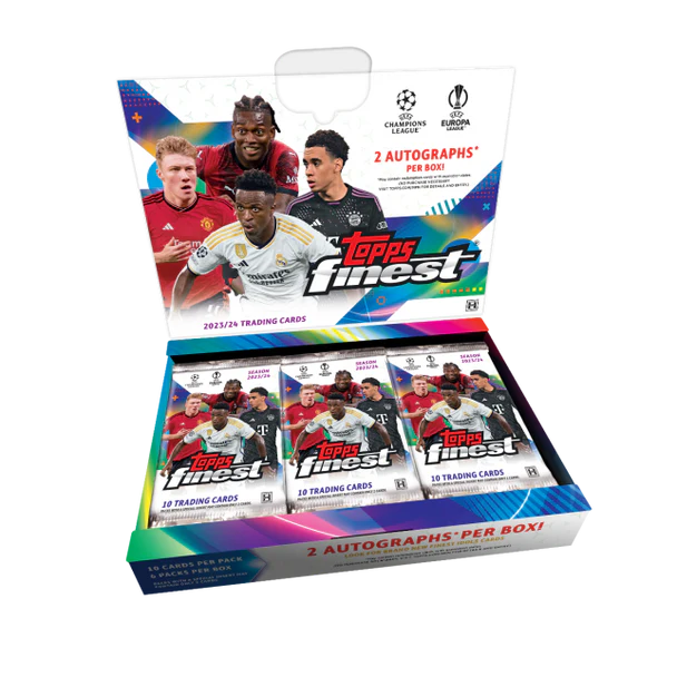 2024 Topps Finest UEFA Club Competition Hobby Box