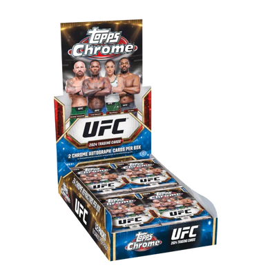 2024 Topps Chrome UFC Hobby Box (Pre-Order) - Miraj Trading
