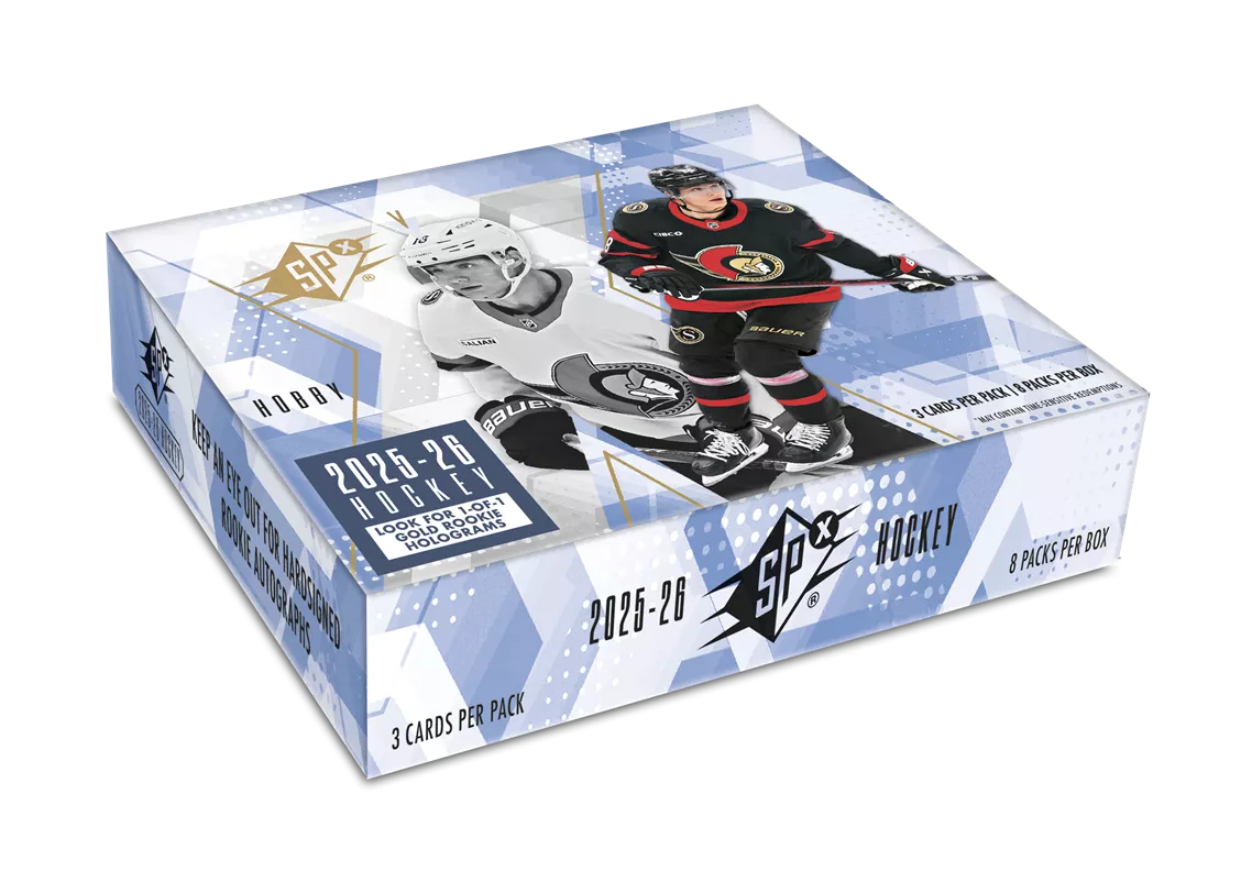 2025-26 Upper Deck SPX Hockey Hobby Master Case (Case of 20 Boxes) - Miraj Trading