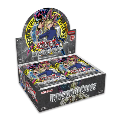Yugioh 25 Anniversary Invasion of Chaos Booster Box Case (Case of 12 Boxes)