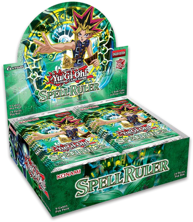 Yugioh 25 Anniversary Spell Ruler Booster Box Case (Case of 12 Boxes) Yugioh 25 Anniversary Spell Ruler Booster Box Case (Case of 12 Boxes)