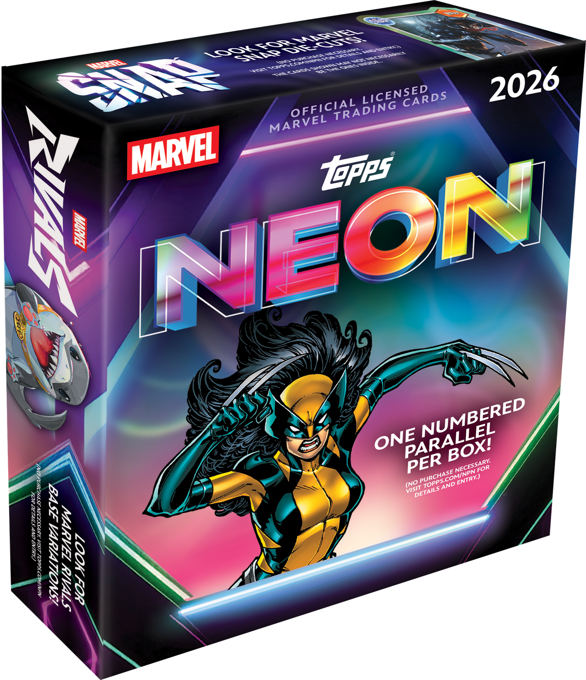 2026 Topps Neon Marvel Mega Box - Miraj Trading