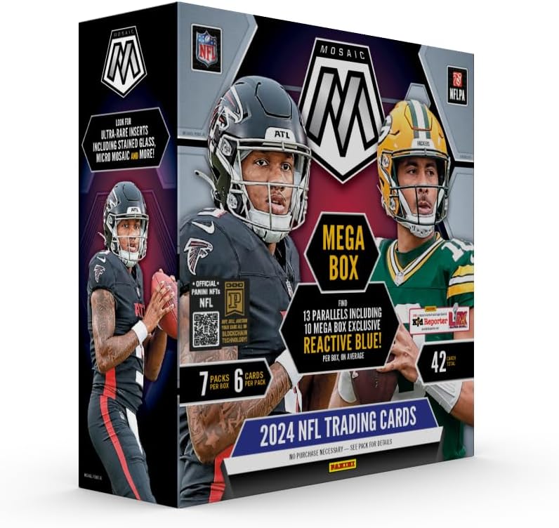 2024 Panini Mosaic Football Mega Box - Miraj Trading
