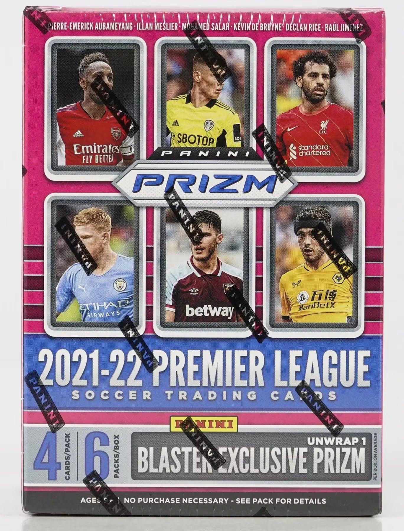 2021-22 Panini Prizm Premier League Soccer Blaster Box - Miraj Trading