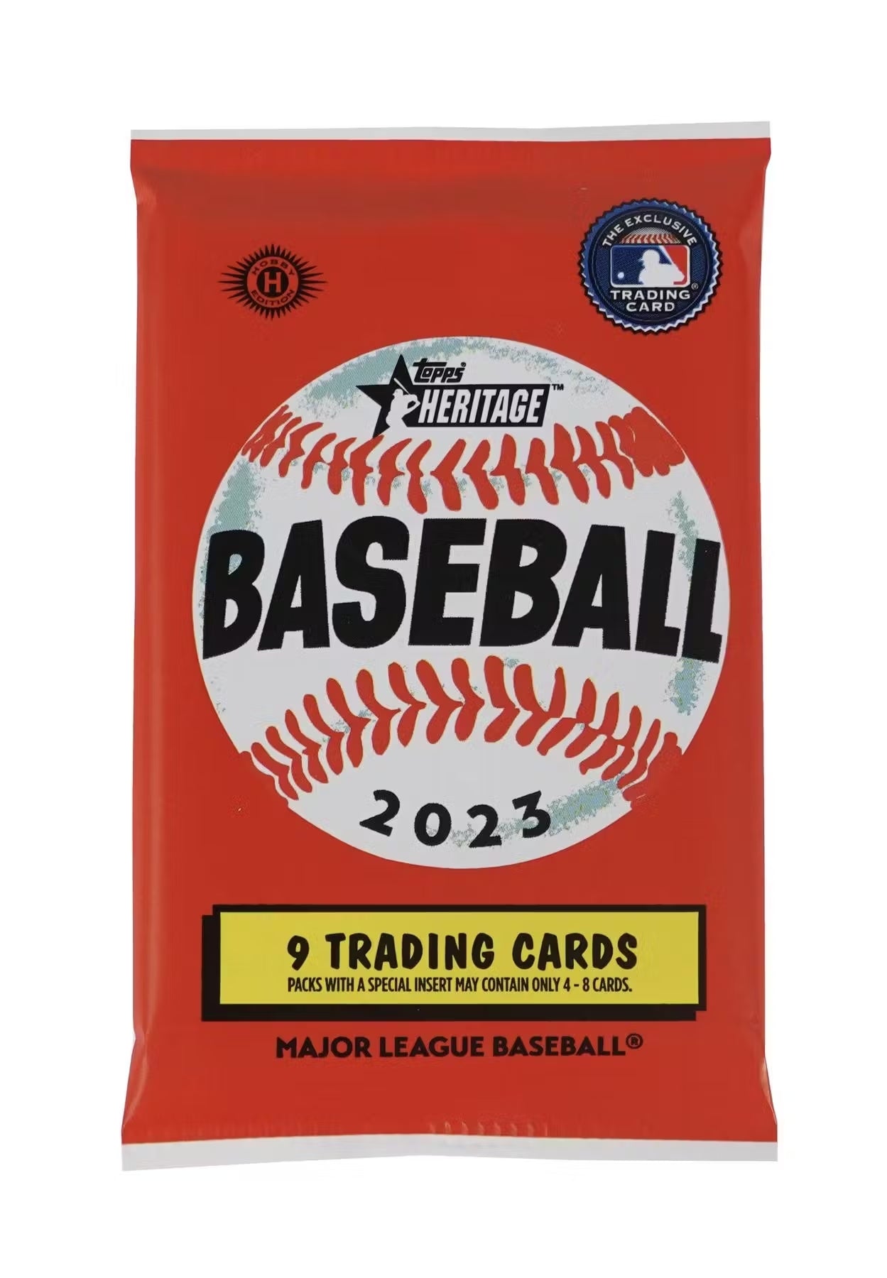 2023 Topps Heritage Baseball Hobby Box - Miraj Trading