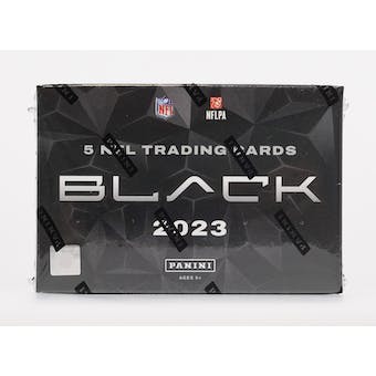 2023 Panini Black Football Hobby Box - Miraj Trading
