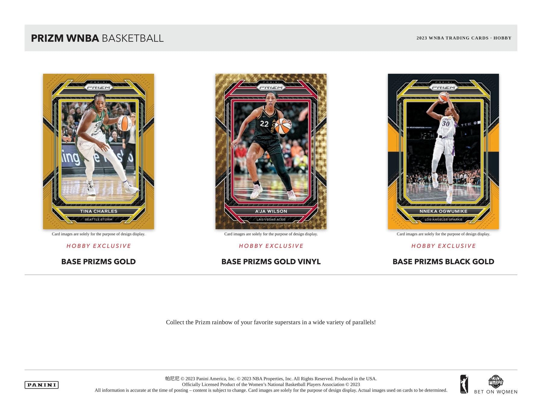 2023 Panini Prizm WNBA Basketball Hobby Box - Miraj Trading