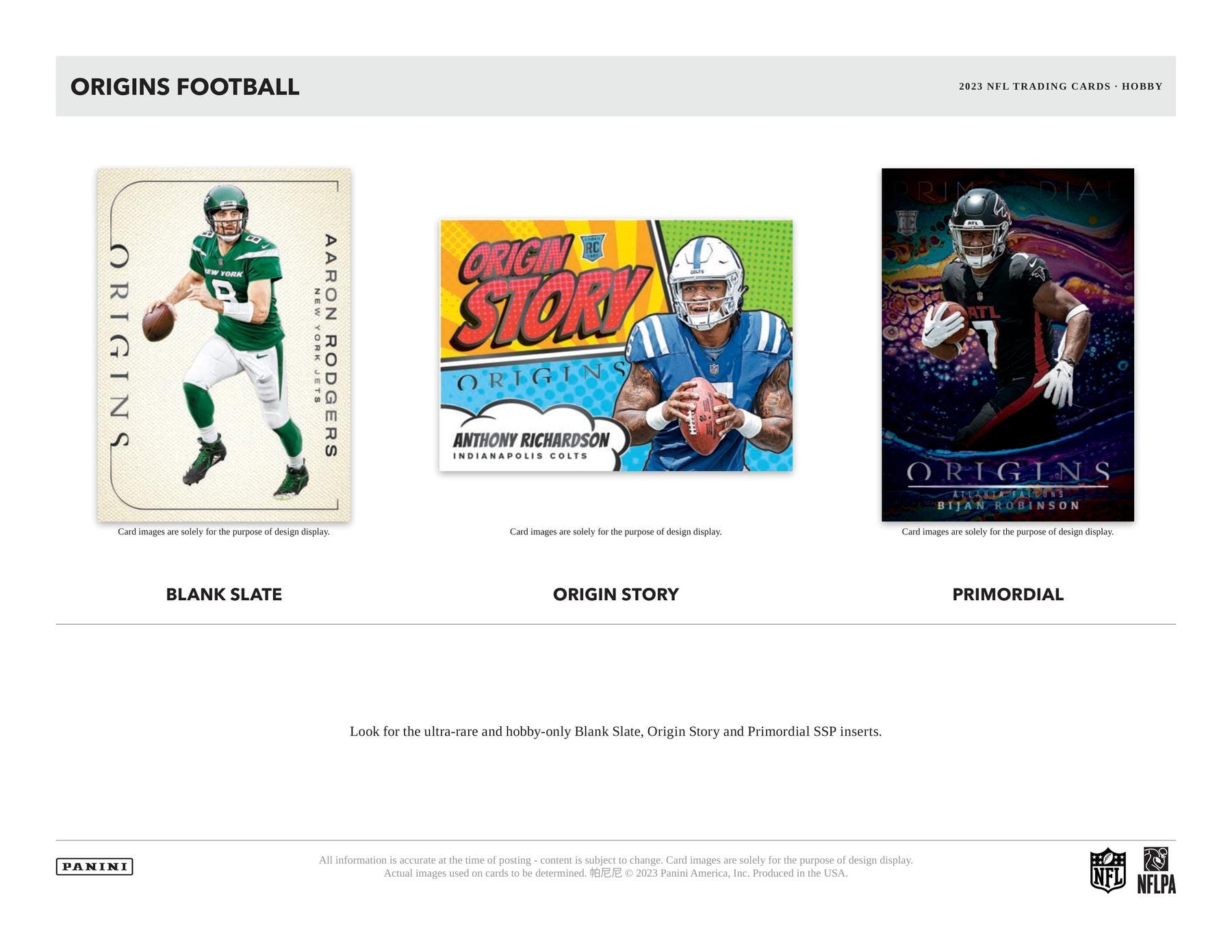 2023 Panini Origins Football Hobby Box - Miraj Trading