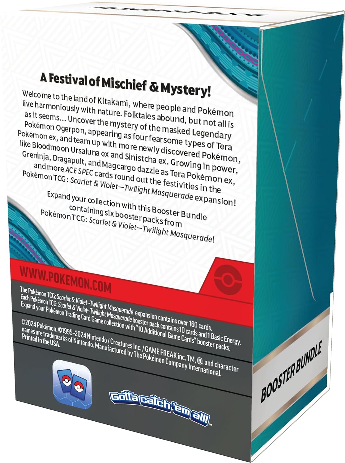 Pokemon Scarlet And Violet Twilight Masquerade Booster Bundle - Miraj Trading