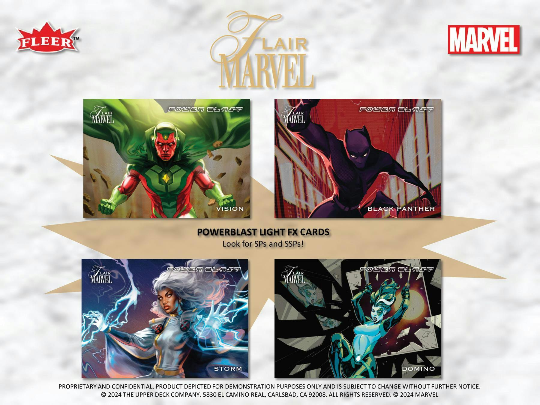 2023 Upper Deck Marvel Flair Hobby Box - Miraj Trading