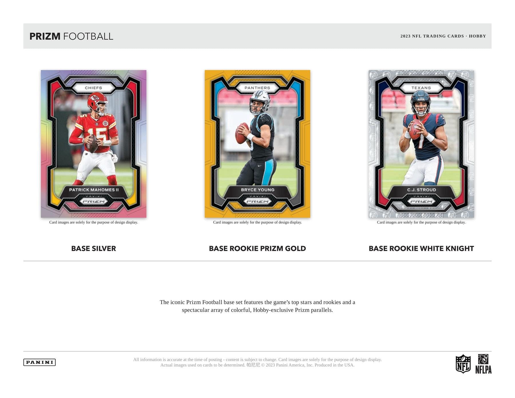 2023 Panini Prizm Football Hobby Box - Miraj Trading
