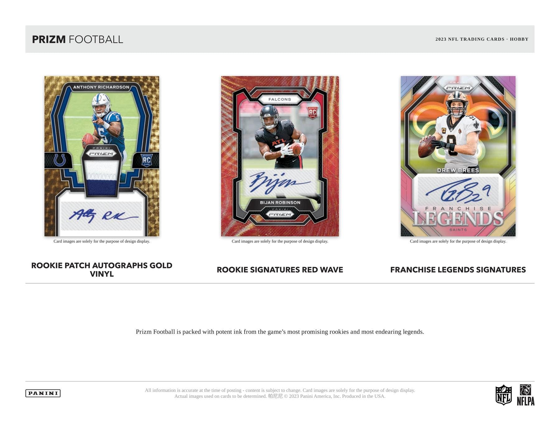 2023 Panini Prizm Football Hobby Box - Miraj Trading