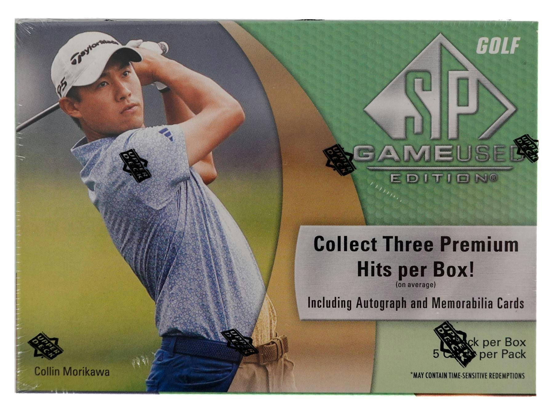 2024 Upper Deck SP Game Used Golf Hobby Box - Miraj Trading