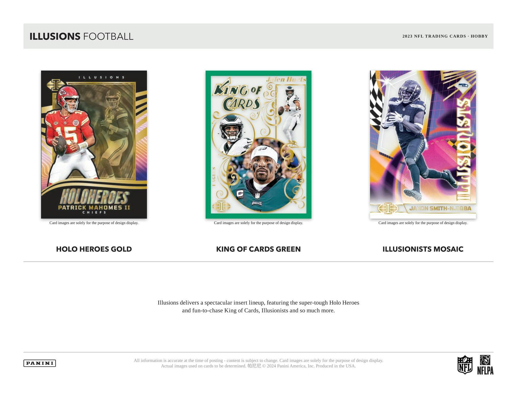 2023 Panini Illusions Football Hobby Box - Miraj Trading