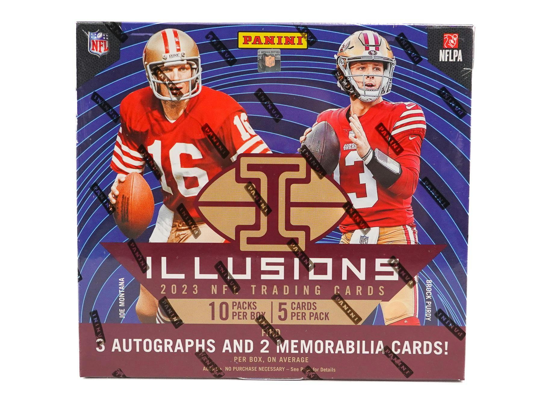 2023 Panini Illusions Football Hobby Box - Miraj Trading