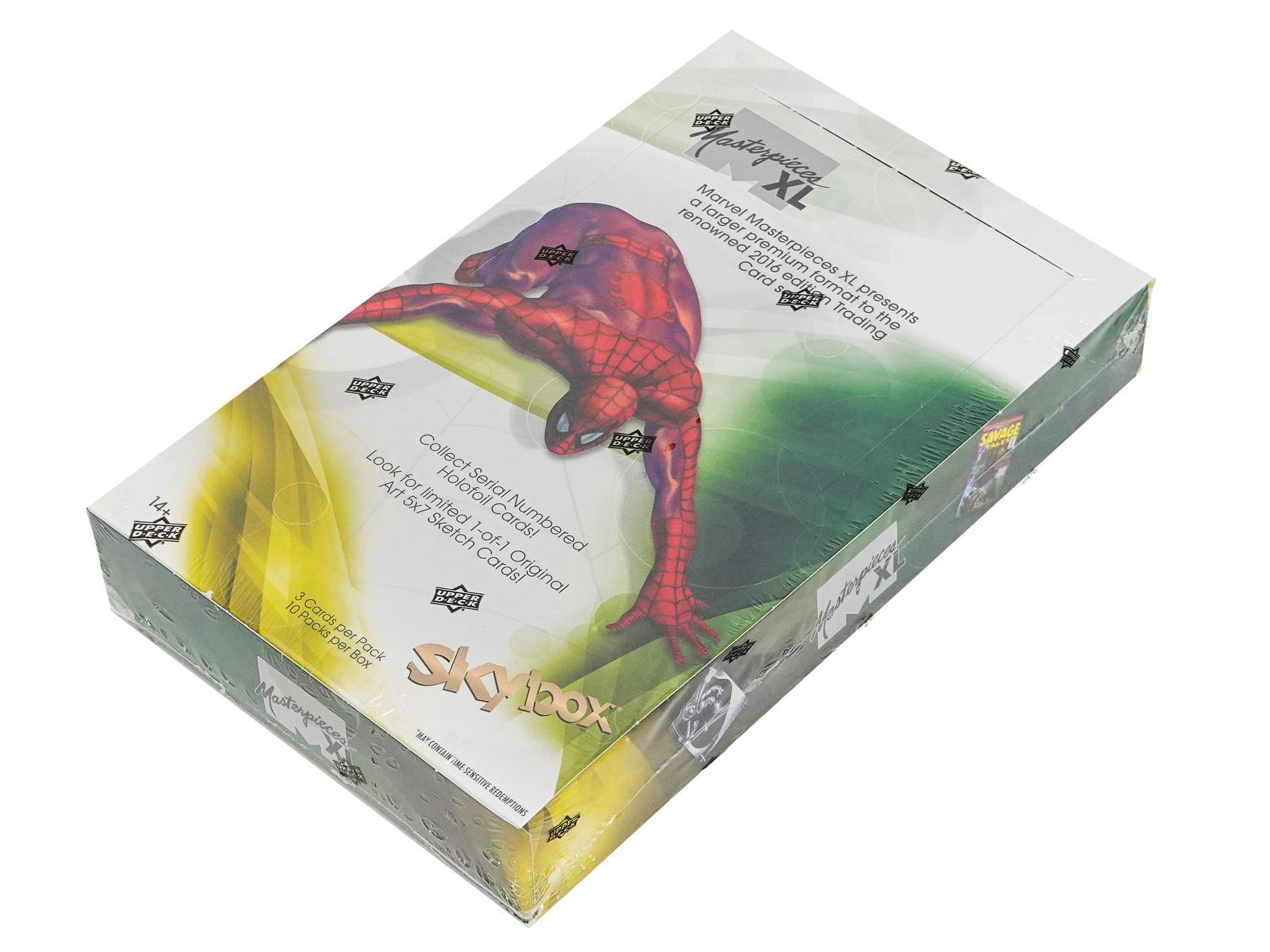 2024 Upper Deck Marvel Masterpieces XL Hobby Box - Miraj Trading