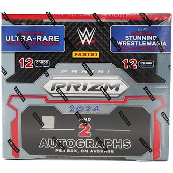 2024 Panini Prizm WWE Wrestling Hobby Box - Miraj Trading