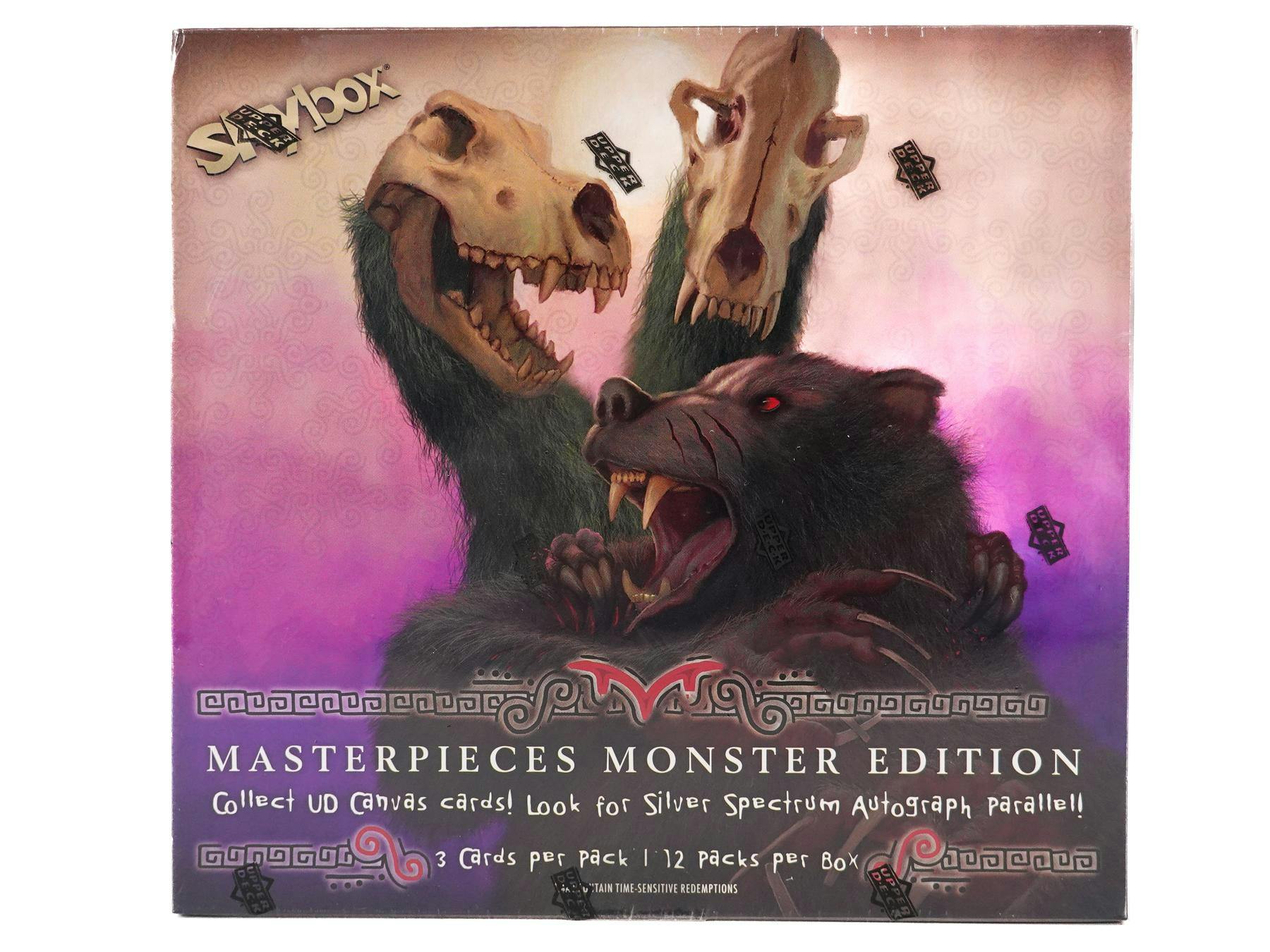 2024 Upper Deck Skybox Masterpieces Monster Edition Hobby Box - Miraj Trading
