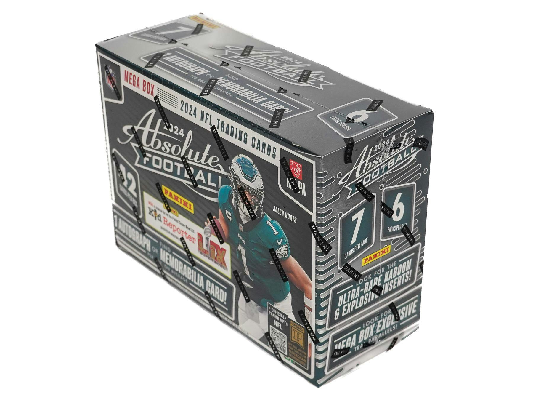 2024 Panini Absolute Football Hobby Mega Box - Miraj Trading