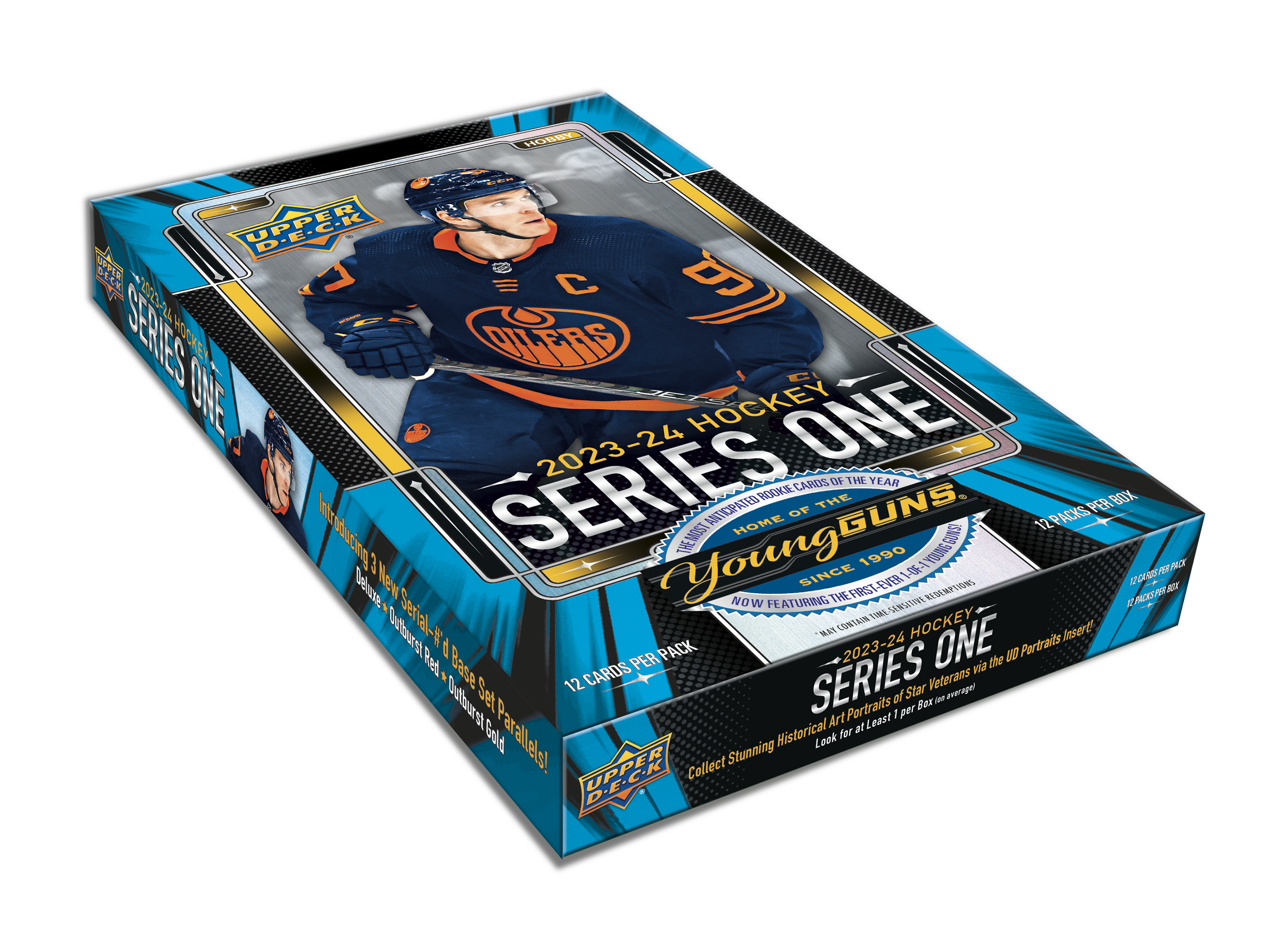 2023-24 Upper Deck Series 1 Hockey Hobby Box (Pre-Order) - Miraj Trading