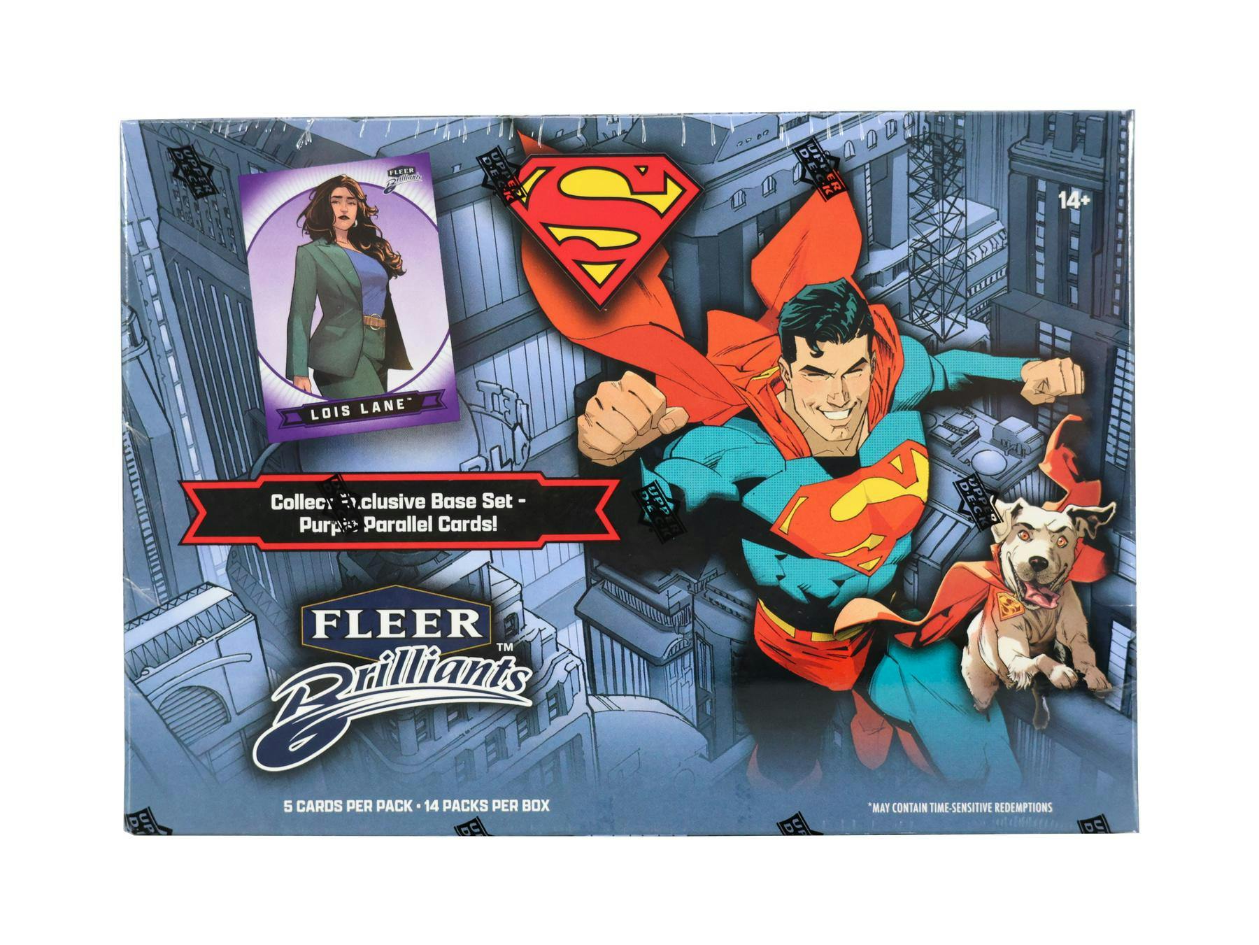 2025 Upper Deck Fleer Brilliants Superman Mega Box - Miraj Trading