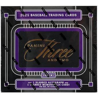 2025 Panini Three And Two Baseball Hobby Box - Miraj Trading