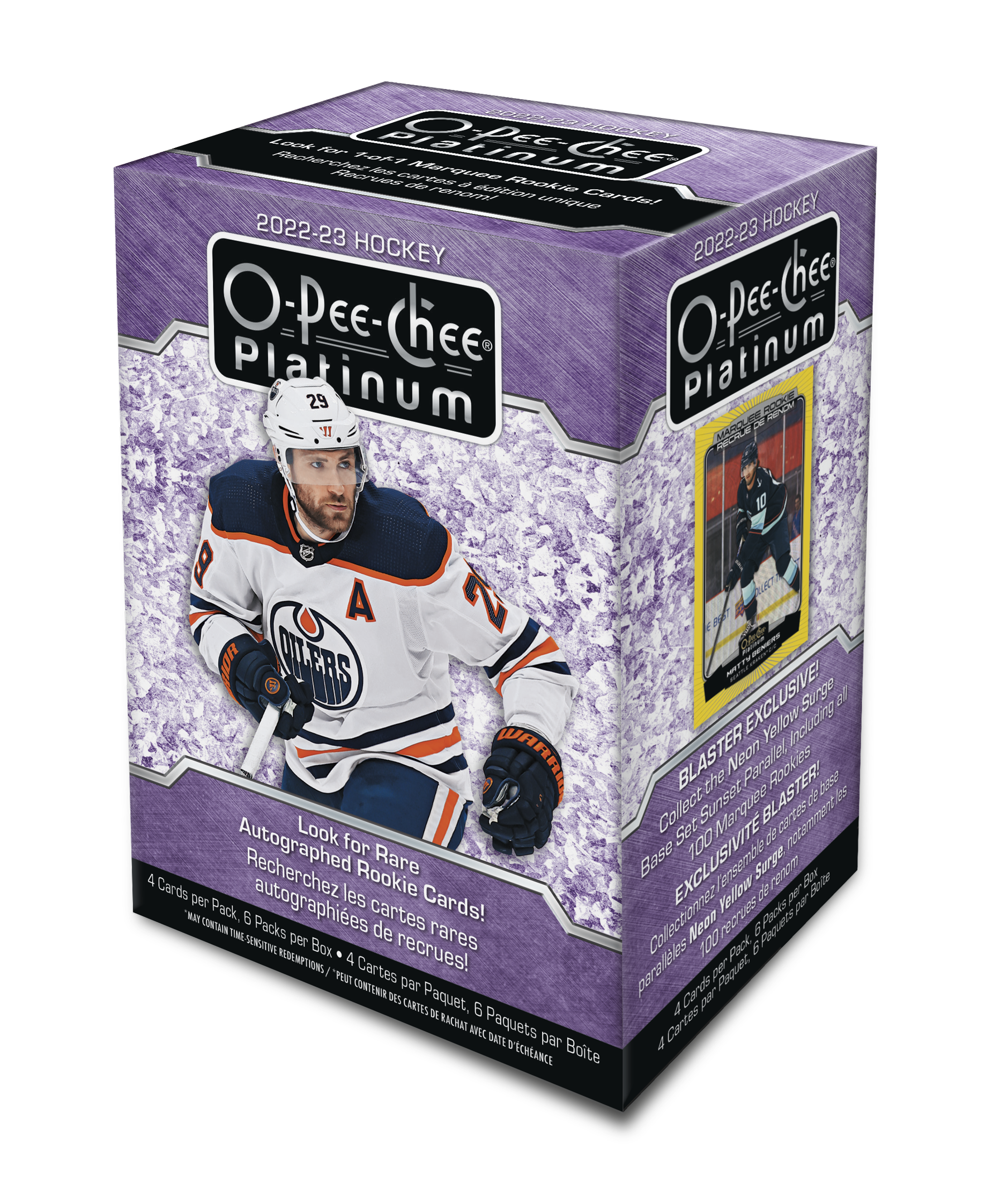 2022-23 Upper Deck O Pee Chee Platinum Blaster Box (Pre-Order) - Miraj Trading
