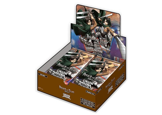 Union Arena Attack On Titan Booster Box - Miraj Trading