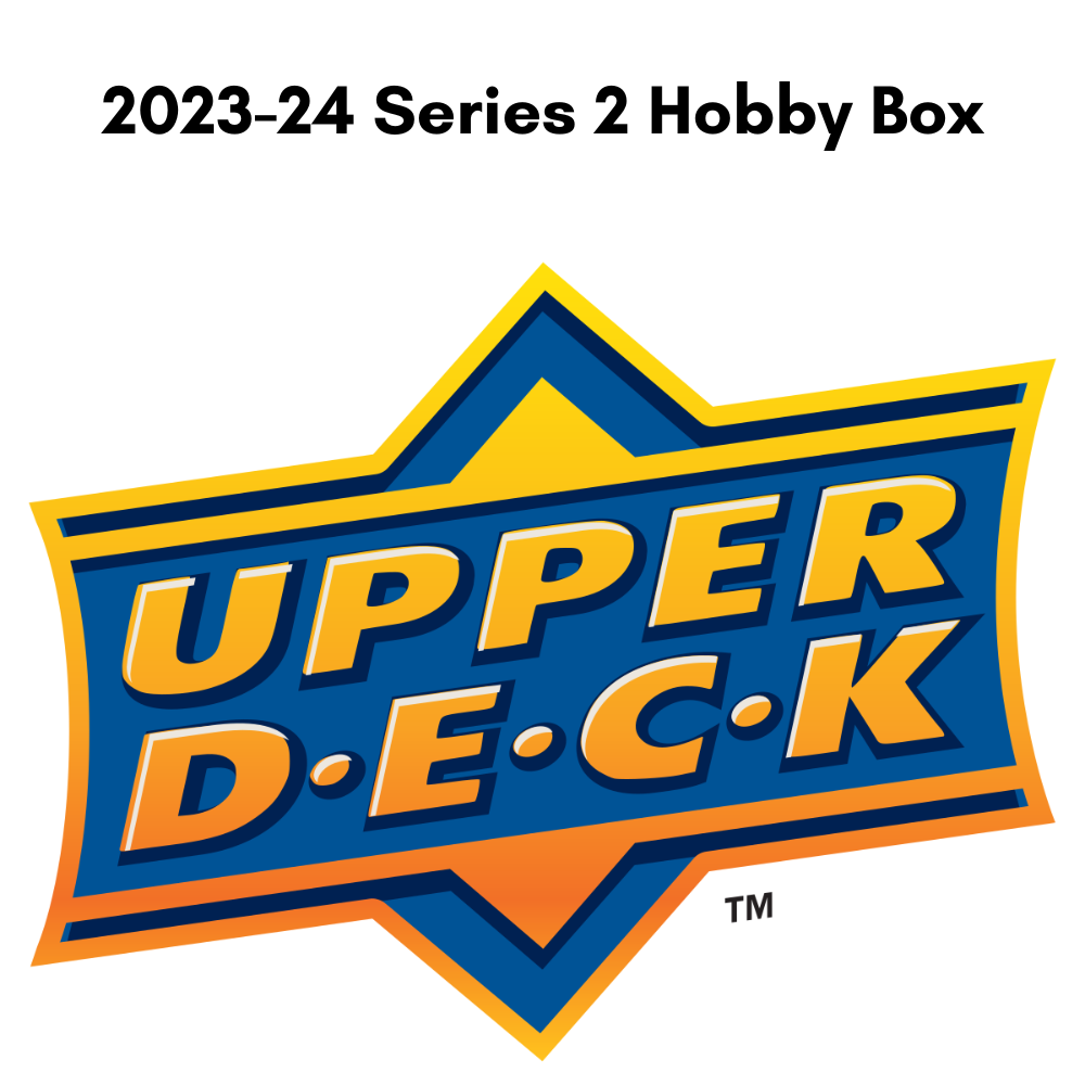 2023-24 Upper Deck Series 2 Hockey Hobby Box (Case of 12 Boxes) (Pre-Order) - Miraj Trading