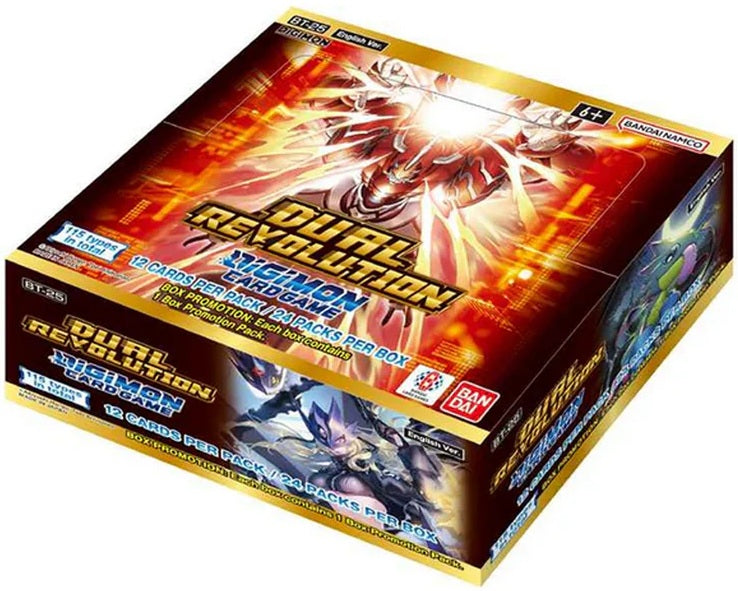 Digimon Dual Revolution Booster Box (Pre-Order) - Miraj Trading
