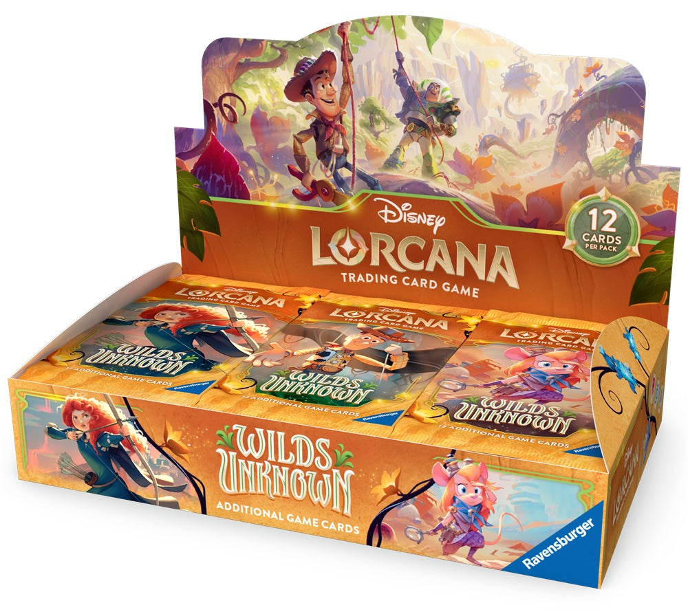 mtg scene boxes final fantasy Lorcana - Wilds Unknown