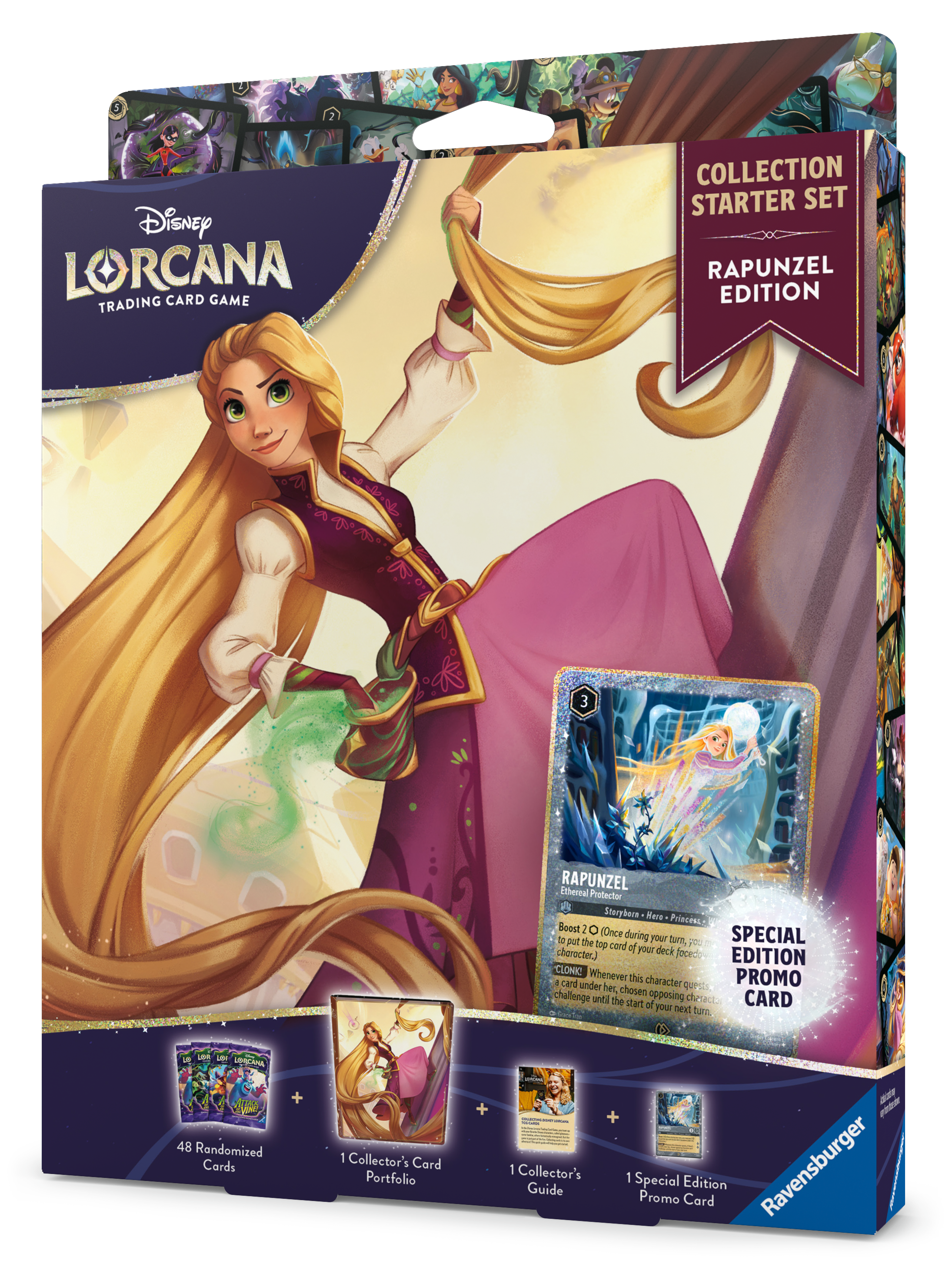 Disney Lorcana Set 13 Rapunzel Collection Starter Set ( Pre-Order) - Miraj Trading