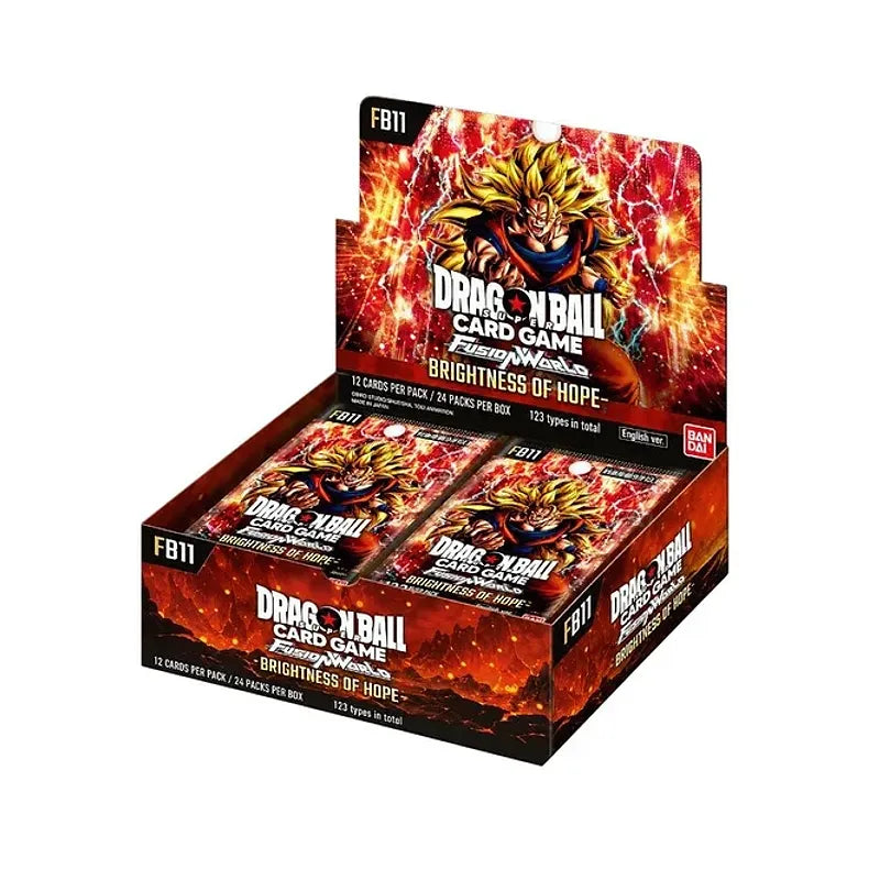 Dragon Ball Super Fusion World Brightness of Hope (FB11) Booster Box - Miraj Trading
