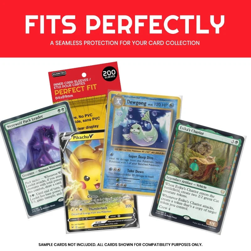 Evoretro Perfect Fit Sleeves (Inner Sleeves)(200ct) - Miraj Trading