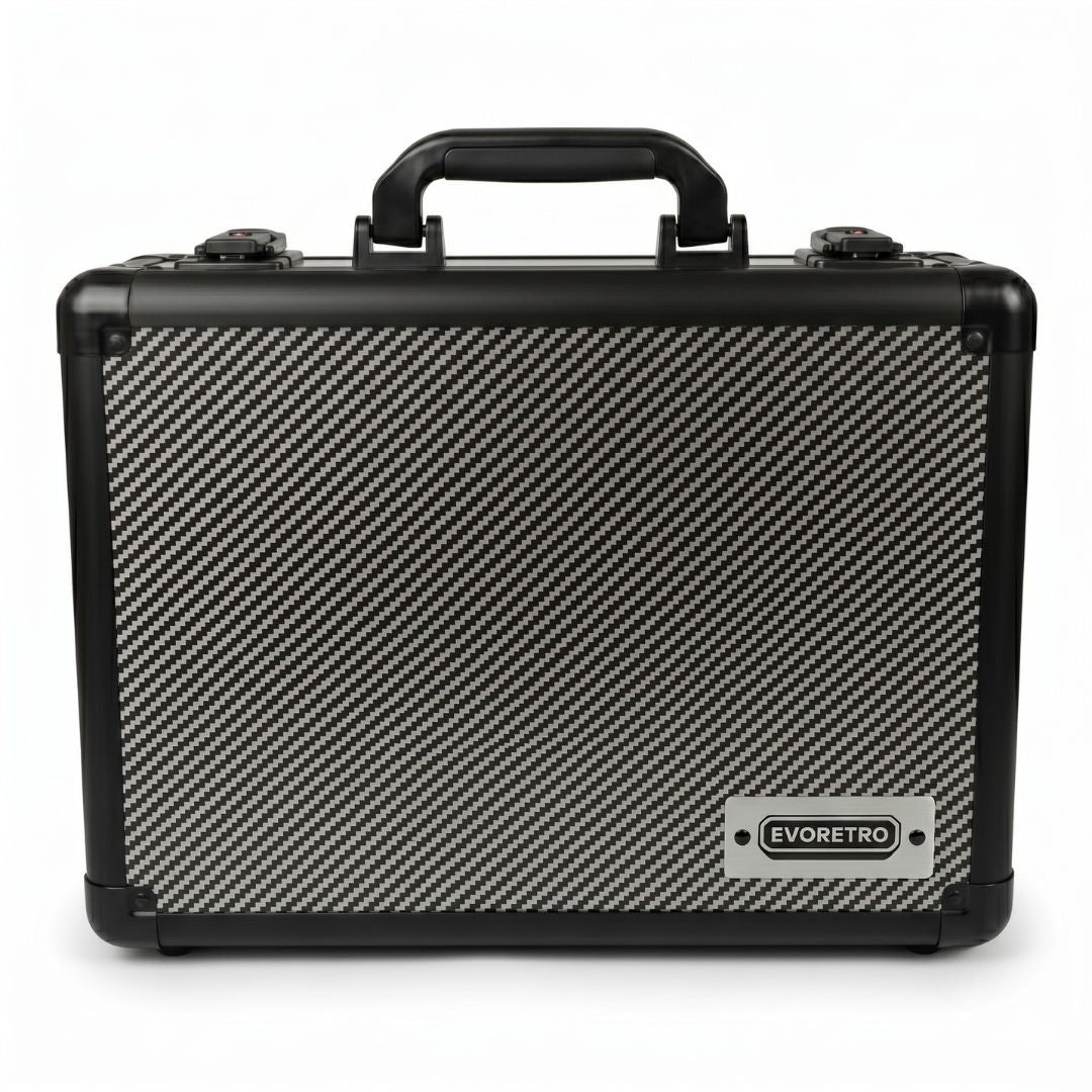 Evoretro XL Aluminum Case With TSA Lock (4-Rows )(Oversize Item) - Miraj Trading