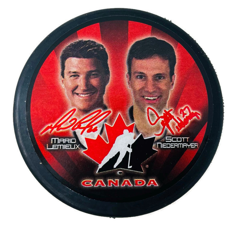Team Canada Duo Hockey Pucks - Miraj Trading