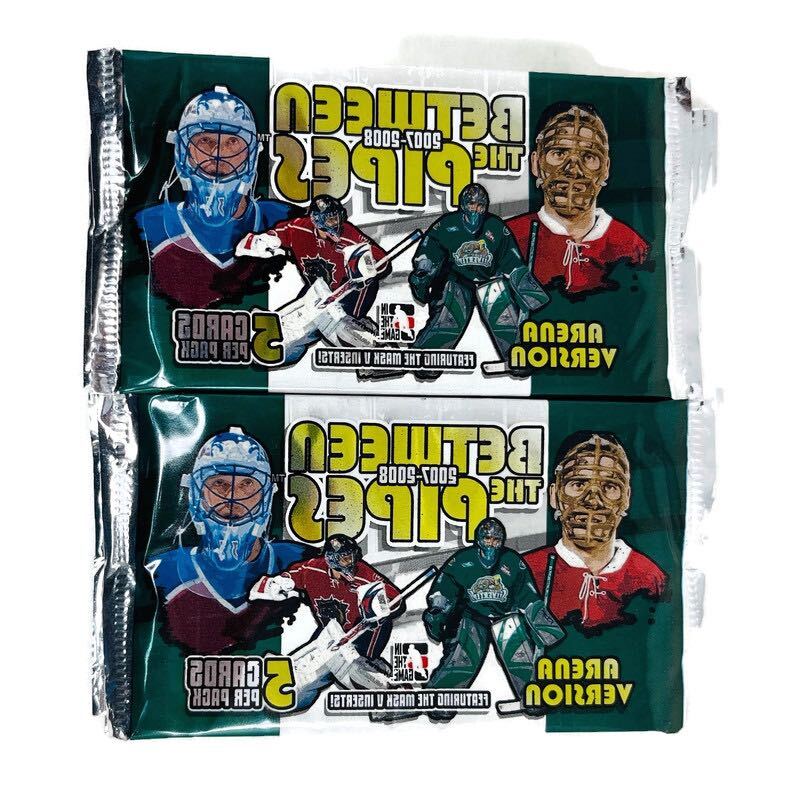 2007-08 In The Game Between The Pipes Hockey Arena Version Packs (Lot of 14 Packs) - Miraj Trading