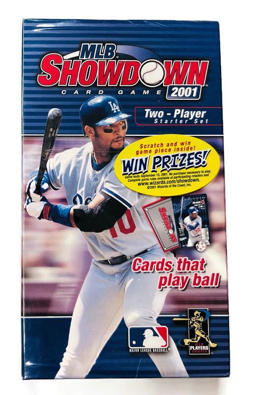 mlb showdown booster box MLB Showdown 2001 Two-Player Starter Set Box