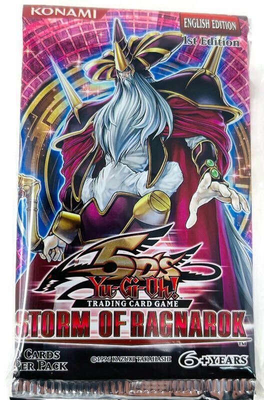 Yugioh 5Ds Storm Of Ragnarok 1st ED Booster Pack (Lot of 5 Packs) Yugioh 5Ds Storm Of Ragnarok 1st ED Booster Pack (Lot of 5 Packs)