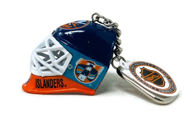 NHL Goalie Helmet Keychain - Miraj Trading