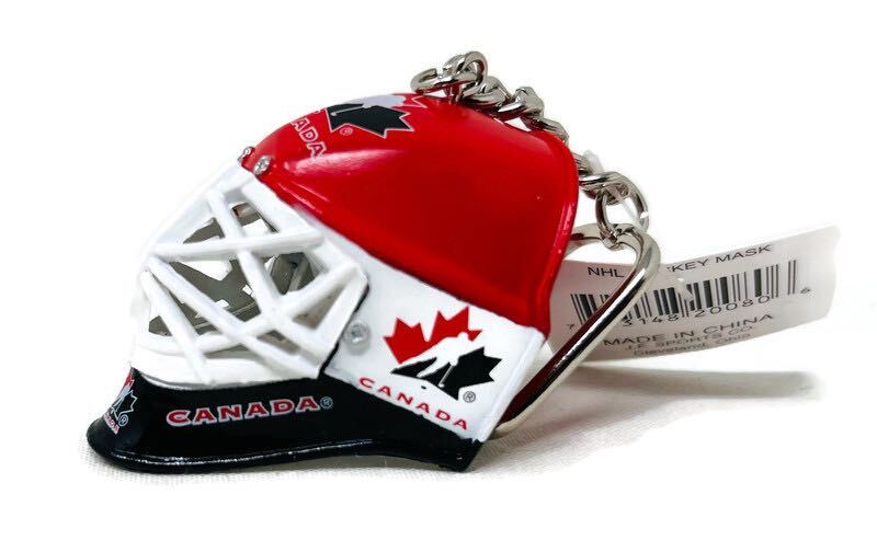 NHL Goalie Helmet Keychain - Miraj Trading