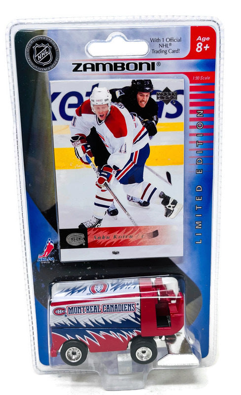 NHL Montreal Canadiens Zamboni Upper Deck Collectible (Limited Edition) - Miraj Trading
