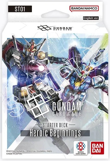 Gundam Card Game Heroic Beingings Starter Deck - Miraj Trading