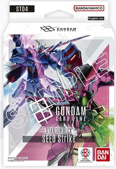 Gundam Card Game Seed Strike Starter Deck - Miraj Trading