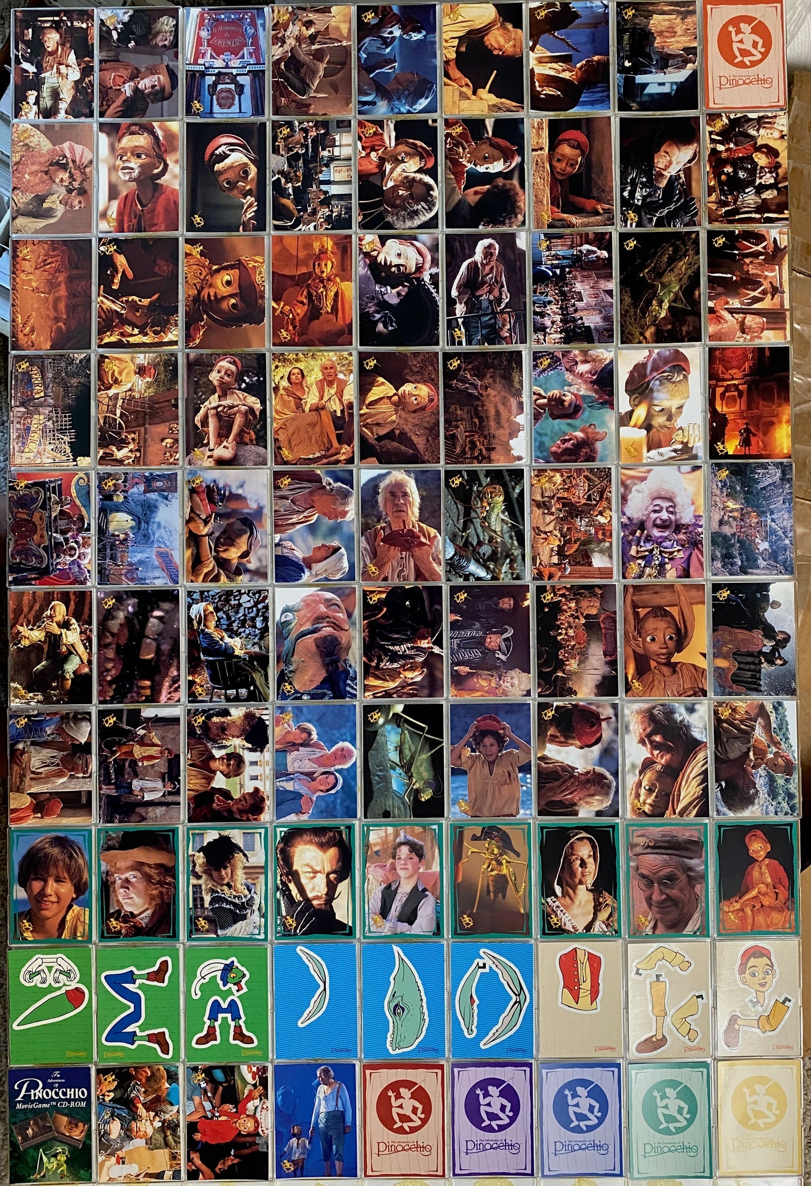 1996 Inkworks The Adventures of Pinocchio Trading Cards Box - Miraj Trading