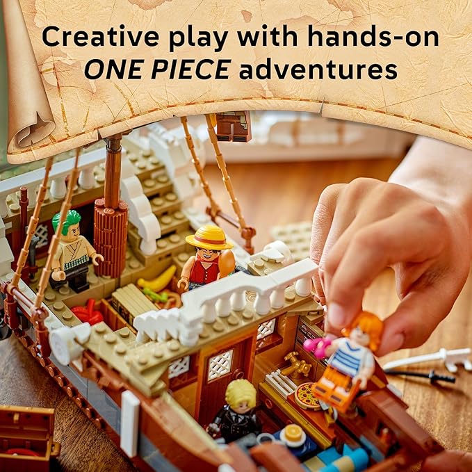 LEGO ONE Piece The Going Merry Pirate Ship Building Blocks