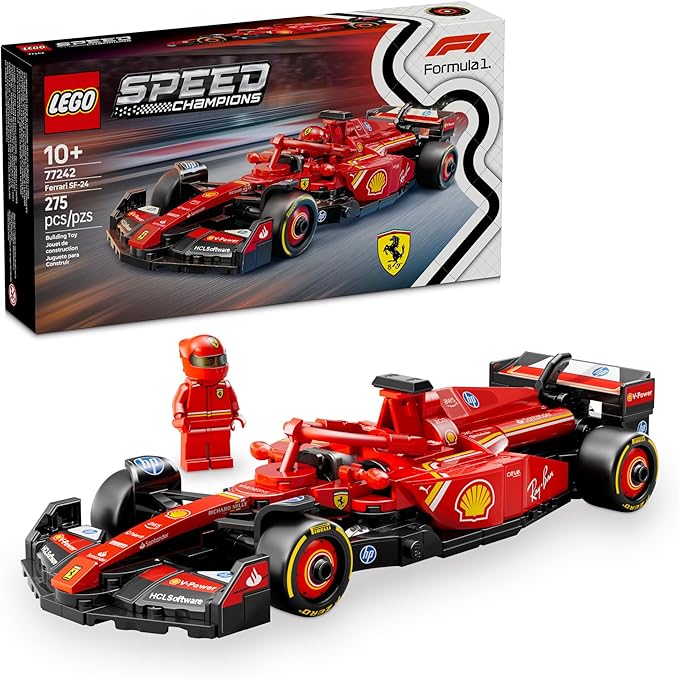LEGO Speed Champions Ferrari SF-24 F1 Race Car Toys