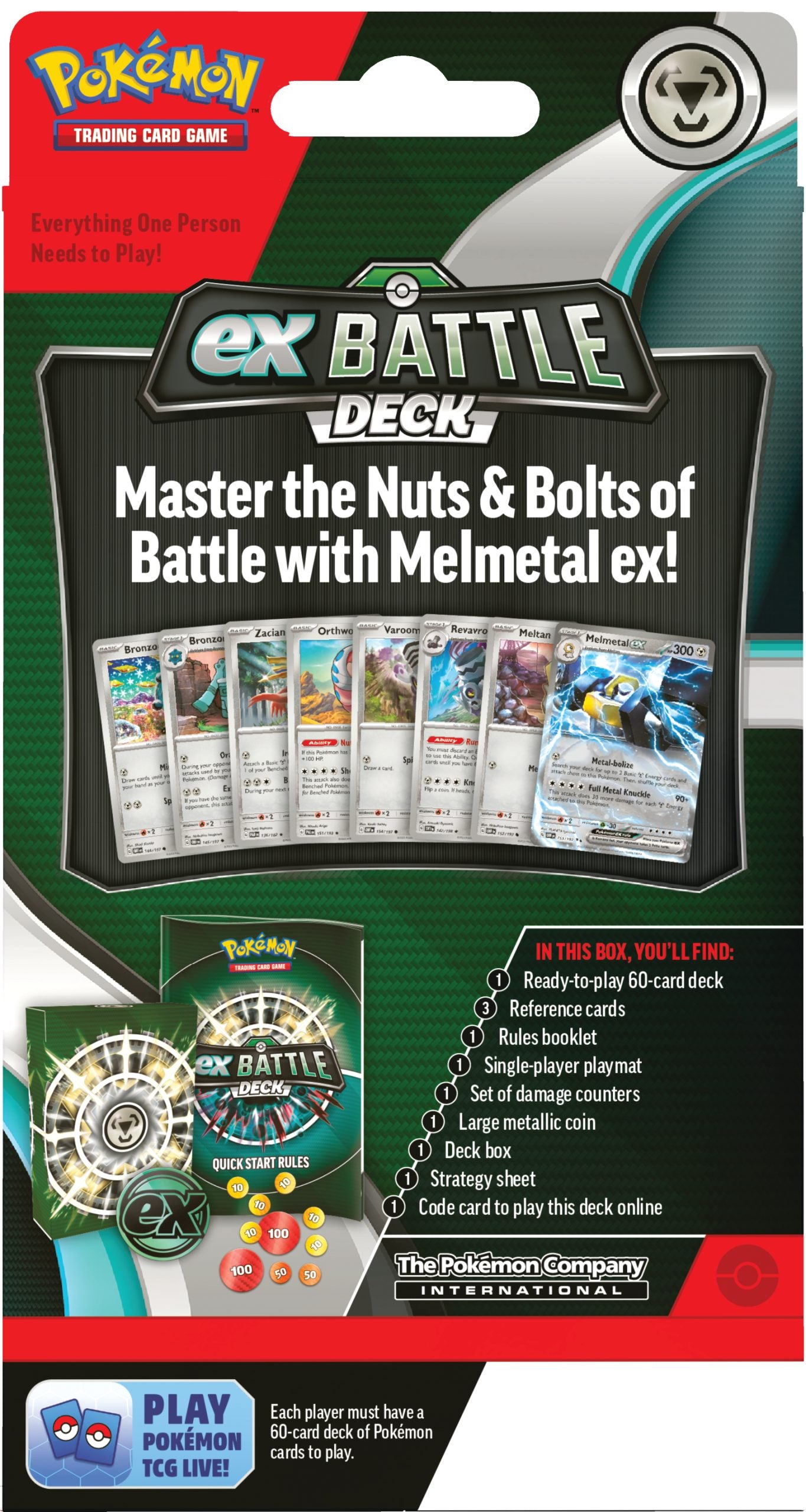 Pokemon Battle Deck Melmetal EX/Houndoom EX (Pre-Order) - Miraj Trading