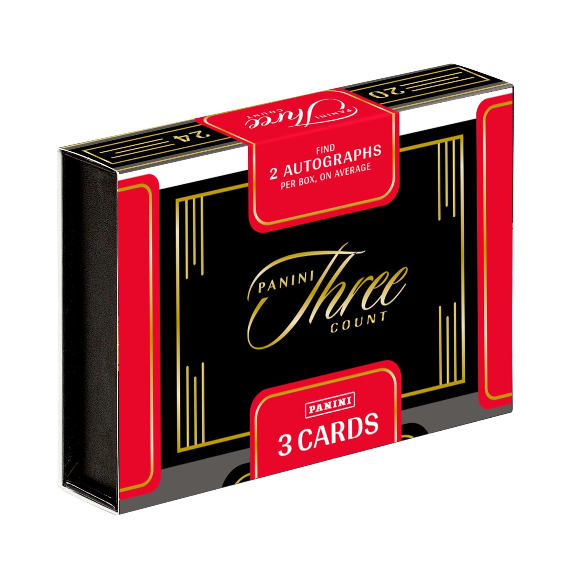 2024 Panini Three Count WWE Hobby Box - Miraj Trading