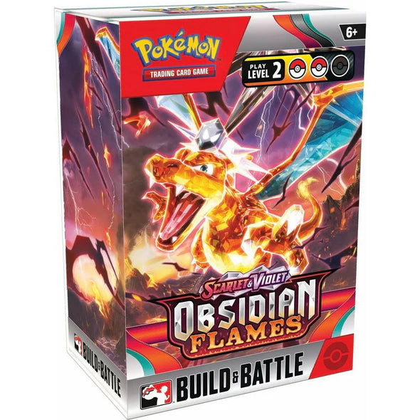Pokemon Scarlet And Violet Obsidian Flames Build and Battle Box(Pre-Order) - Miraj Trading
